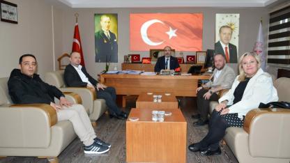 Başkan Nizamoğlu'ndan, İl Sağlık Müdürü Hakkı Öztürk’e Ziyaret