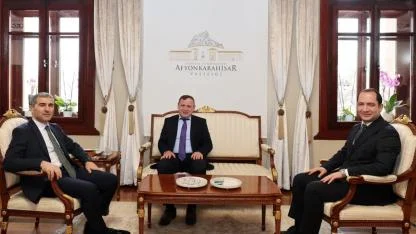 Uşak Kaymakamlarından Vali Aktaş’a Hayırlı Olsun Ziyareti