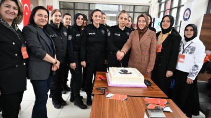 Afyonkarahisar’da Kadın Polislere KADEM’den Özel Ziyaret
