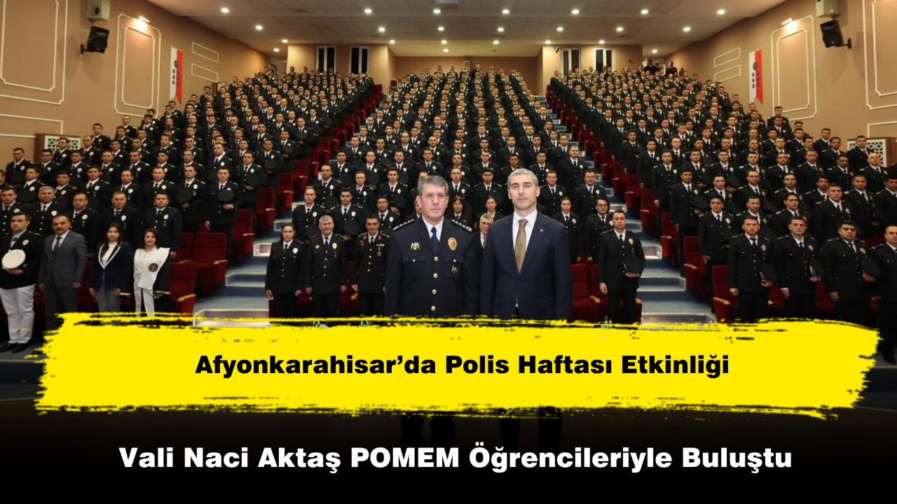 Vali Aktaş POMEM Öğrencileriyle Buluştu