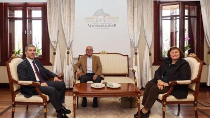 DSP Lideri Önder Aksakal Vali Aktaş’ı Ziyaret Etti