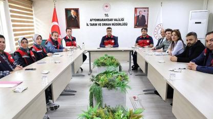 Afyonkarahisar’da Tarımsal Üretim Verileri Değerlendirildi