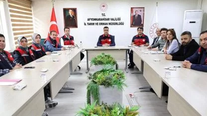 Afyonkarahisar’da Tarımsal Üretim Verileri Değerlendirildi