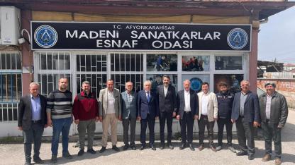 CHP Afyonkarahisar Heyetinden Başkan Yılmazaslan’a Ziyaret