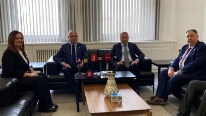 İYİ Parti Heyetinden Başkan Burcu Köksal’a Ziyaret