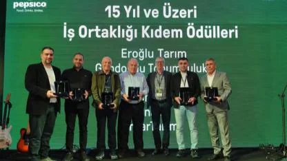 PepsiCo’dan İbrahim Eroğlu’na 15. Yıl Kıdem Ödülü