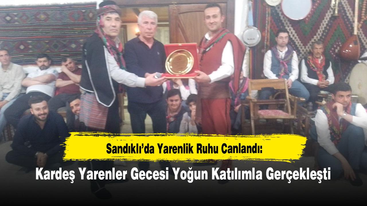 Sandıklı’da Yarenlik Ruhu Canlandı: Kardeş Yarenler Gecesi Yoğun Katılımla Gerçekleşti