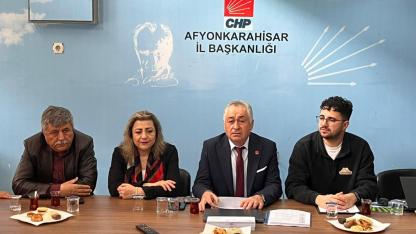 CHP Afyonkarahisar’da ilçe başkanları toplantısı gerçekleştirildi