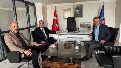 Önder Artuk ve Osman Karabacak’tan Türk-İş Afyonkarahisar’a Ziyaret