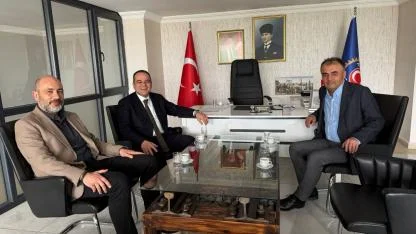 Önder Artuk ve Osman Karabacak’tan Türk-İş Afyonkarahisar’a Ziyaret