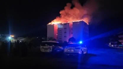 Nazilli Fen Lisesi Yurdunda Yangın Paniği: 46 Öğrenci Tahliye Edildi