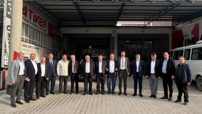 Afyonkarahisar Esnaf Teşkilatından Emirdağ’a Ziyaret