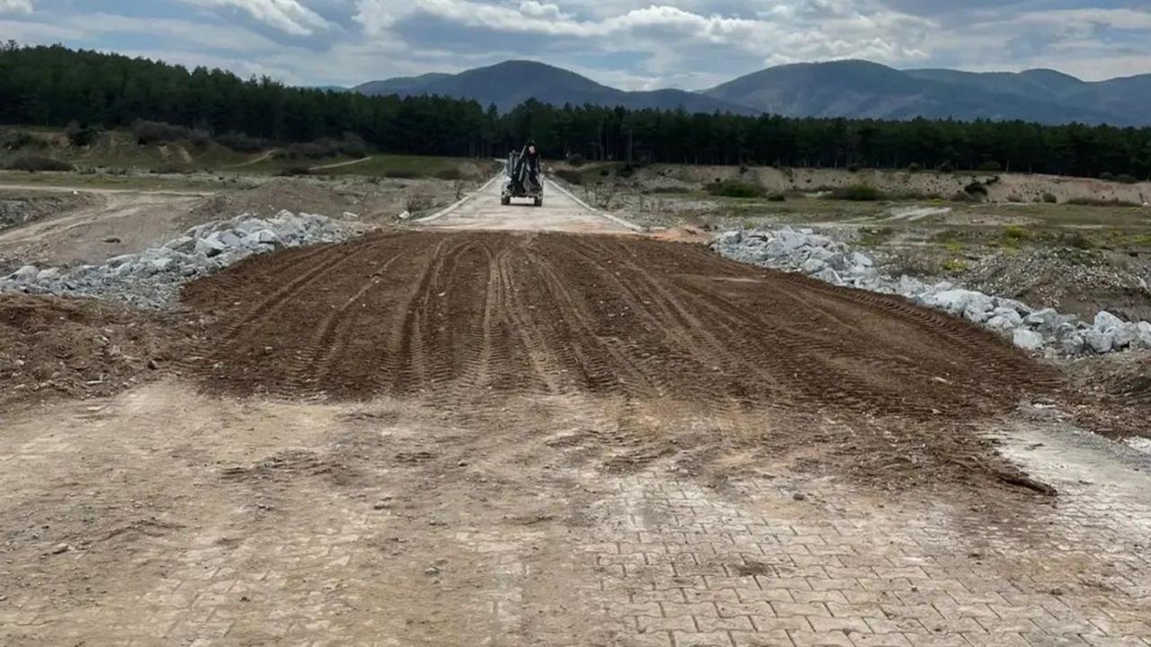 Akdağ Tabiat Parkı Yolunda Çöken Hat Onarıldı, Ulaşım Yeniden Açıldı