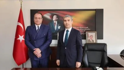 Afyonkarahisar Valisi Aktaş, Bolvadin’de Kaymakamlık Ziyaretinde Bulundu