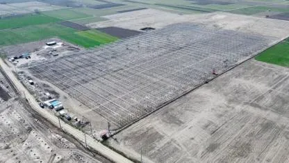 Çobanlar’da 600 Bin Metrekarelik Jeotermal Sera Yatırımı Hayata Geçirildi