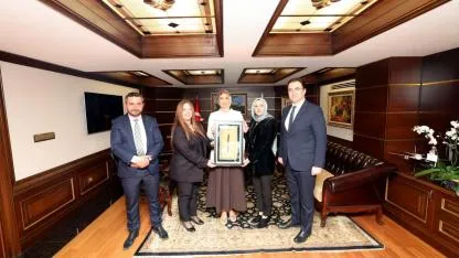 Bakan Yardımcısı Yiğitbaşı TV 3 Heyetini Kabul Etti