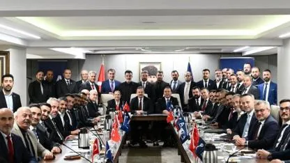 Anahtar Parti Afyonkarahisar İl Başkanlığı, Genel Merkezdeki Teşkilat Başkanları Toplantısına Katıldı