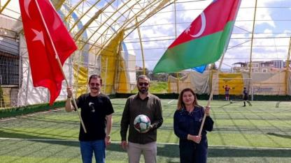 Afyonkarahisar AK Gençlik’ten Türk Dünyası Vurgulu Futbol Turnuvasına Ziyaret