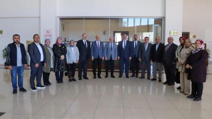 AK Parti Heyetinden İGM Başkanı Siper’e Hayırlı Olsun Ziyareti