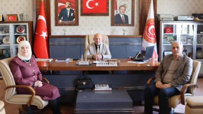 İGM Başkanı Siper’e Başkan Yeşilay ve Başkan Koçak’tan Ziyaret