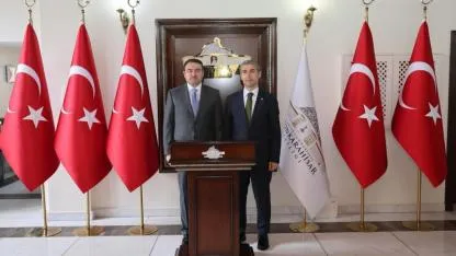 Kütahya Valisi Işın’dan Afyonkarahisar Valisi Aktaş’a Ziyaret