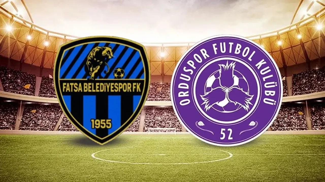 52 Orduspor FK - Fatsa Belediyespor Maçı Ne Zaman, Hangi Kanalda, Saat Kaçta? 3. Lig Yükselme Play-Off 1. Tur Maçı!