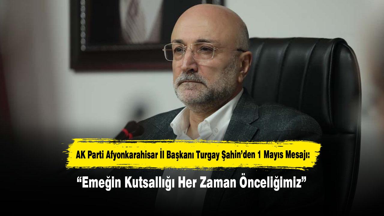 “Emeğin Kutsallığı Her Zaman Önceliğimiz”