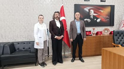 Pala Dayı’dan Başhekim Acar’a Ziyaret