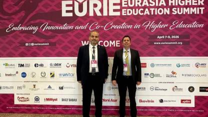 Rektör Prof. Dr. Aslan EURIE 2026 Zirvesi'ne Katıldı