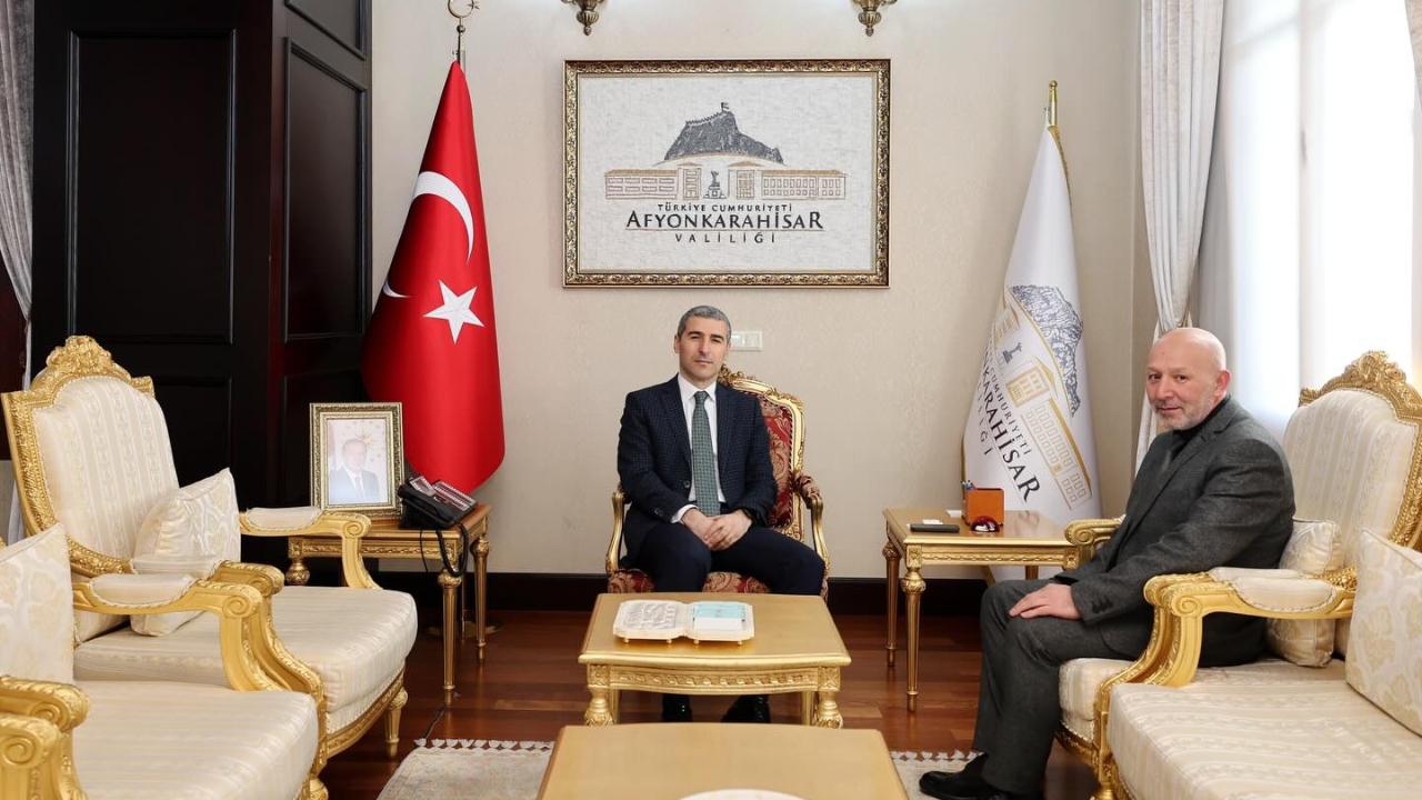 Vali Aktaş, İGM Başkanı Siper’i Makamında Ağırladı