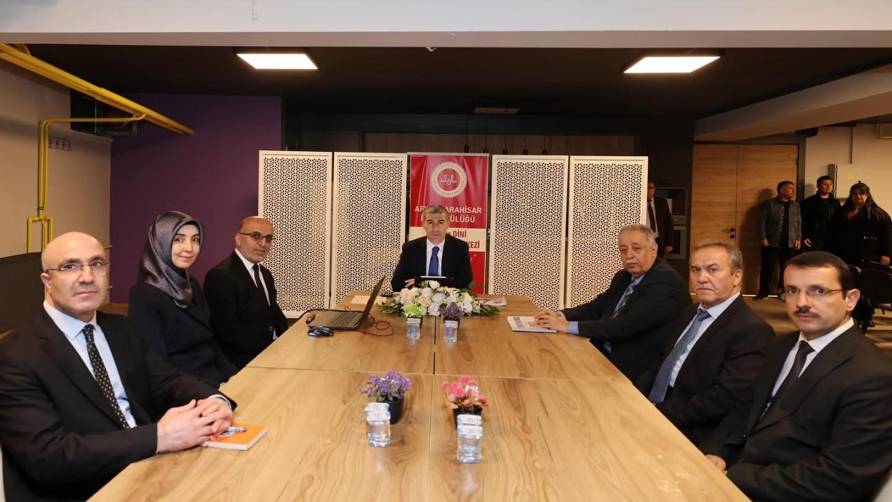 Vali Aktaş Müftü İmamoğlu’ndan Din Hizmetleri Hakkında Bilgi Aldı