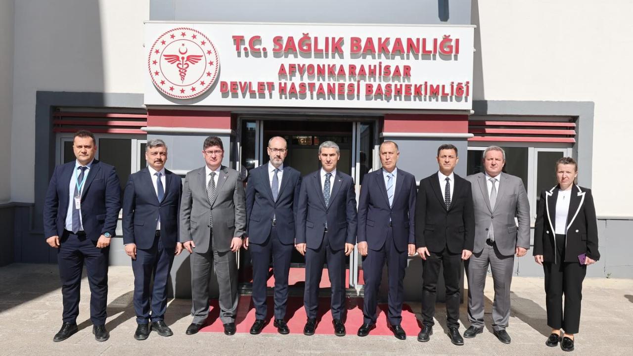 Vali Aktaş’tan Afyonkarahisar Devlet Hastanesine Ziyaret