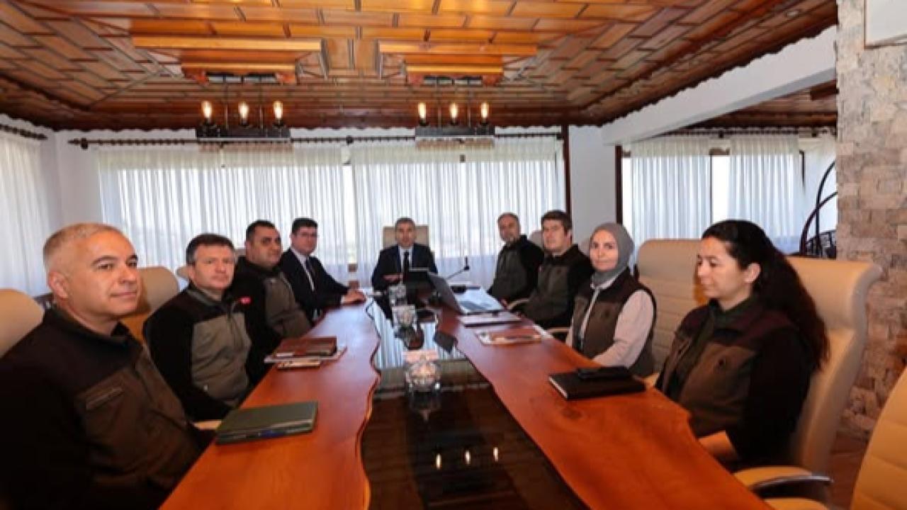 Vali Aktaş’tan Orman Faaliyetlerine Yakın Takip