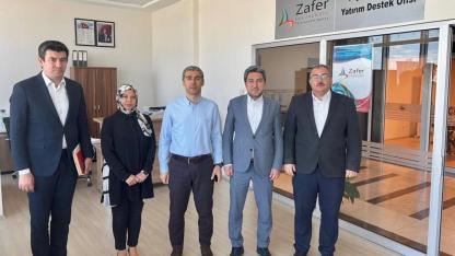 Vali Aktaş’tan Zafer Kalkınma Ajansı’na Ziyaret