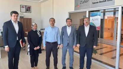 Vali Aktaş’tan Zafer Kalkınma Ajansı’na Ziyaret