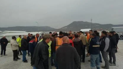YHT Şantiyesinde İşçiler Greve Mi Gitti?