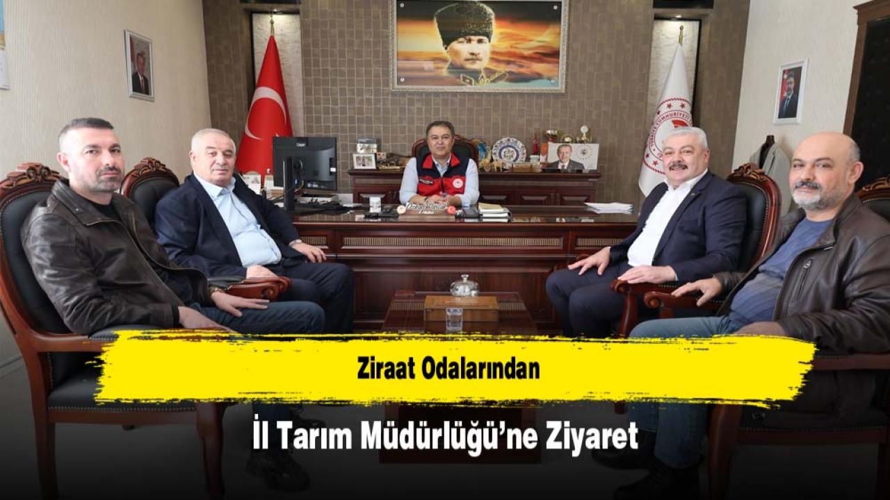 Ziraat Odalarından İl Tarım Müdürlüğü’ne Ziyaret
