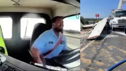 ABD’de, GTA Oyunu Gibi Kaza: İnişe Geçen Yolcu Uçağı Kamyona Çarptı