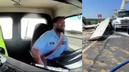 ABD’de, GTA Oyunu Gibi Kaza: İnişe Geçen Yolcu Uçağı Kamyona Çarptı