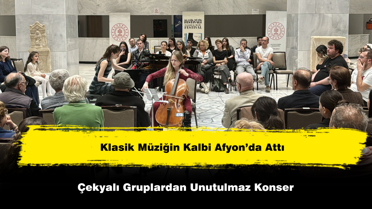 Afyon’da Çekyalı Sanatçılardan Büyüleyen Performans