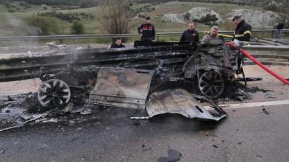 Afyon'da, Damlalı Boğazı’nda Korkunç Kaza: 1 Ölü, 1 Yaralı