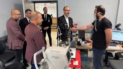 Afyonkarahisar İl Sağlık Müdürü Dr. Hakkı Öztürk’ten Emirdağ Devlet Hastanesi’ne Ziyaret