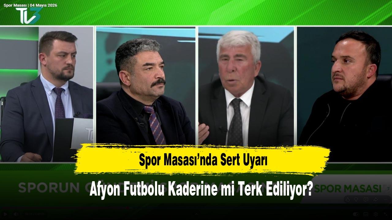 “Afyonspor da Amatör Futbol da Sıkıntıda”