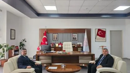 Başhekim Gürbüz’den İl Milli Eğitim Müdürü Sünnetci’ye Ziyaret