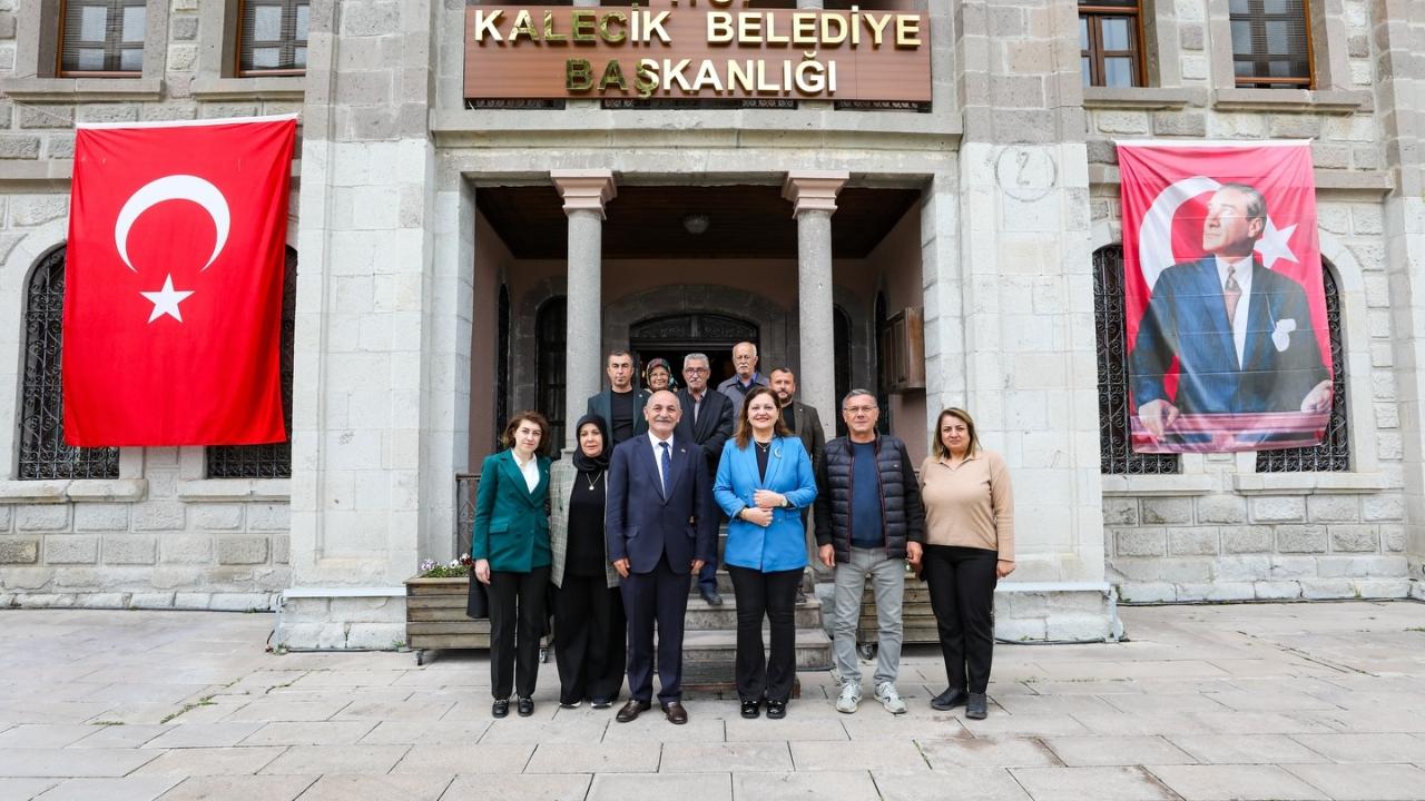 Başkan Köksal’dan Kalecik Belediye Başkanı Karakoç’a Ziyaret