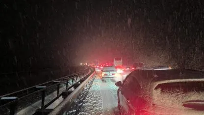 Damlalı Boğazı Kapandı, Karayolları Seferber Oldu!