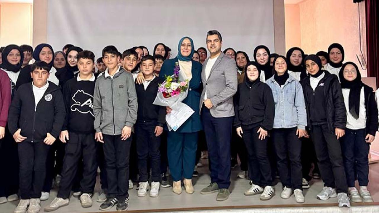 Dr. Samiye Akın Adal, TÜBİTAK Bilim Söyleşilerinde Öğrencilerle Buluştu