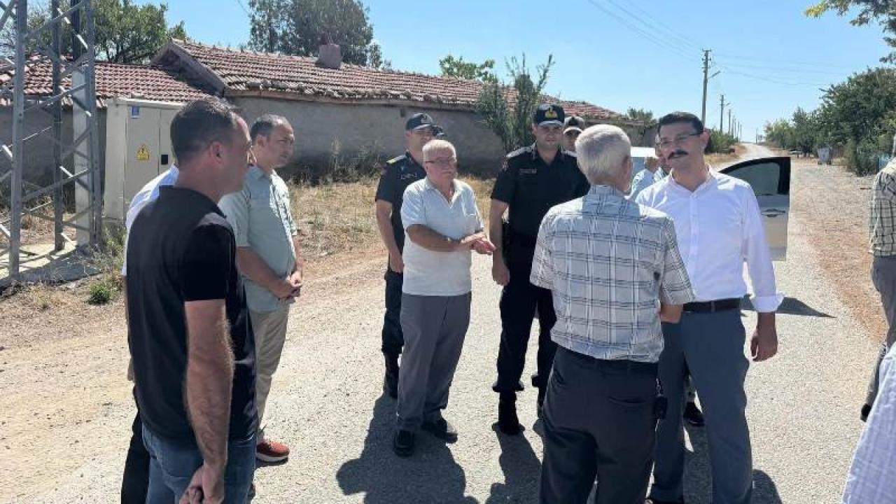 Emirdağ Muhtarlarından Kaymakam Akgül’e Destek