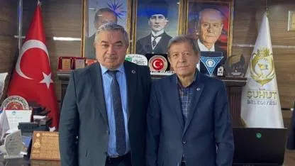 Eski Başkan Can’dan Şuhut Belediyesi’ne Ziyaret