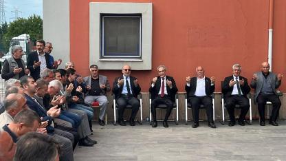 ESOB BAŞKANI CENGİZ ÜSTÜN MAZBATASINI ALARAK GÖREVE BAŞLADI